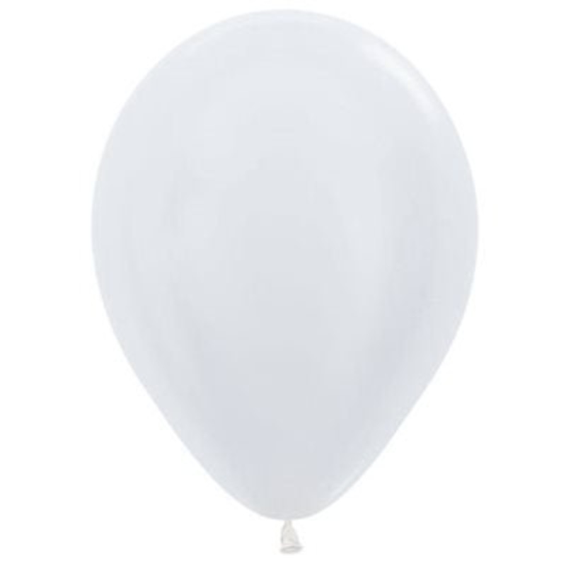 Sac De 50 Ballons 11Po - Blanc Satin
