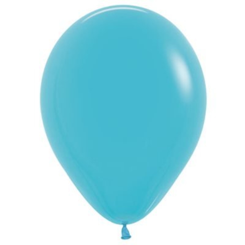 Sac De 50 Ballons 11Po - Bleu Carabe