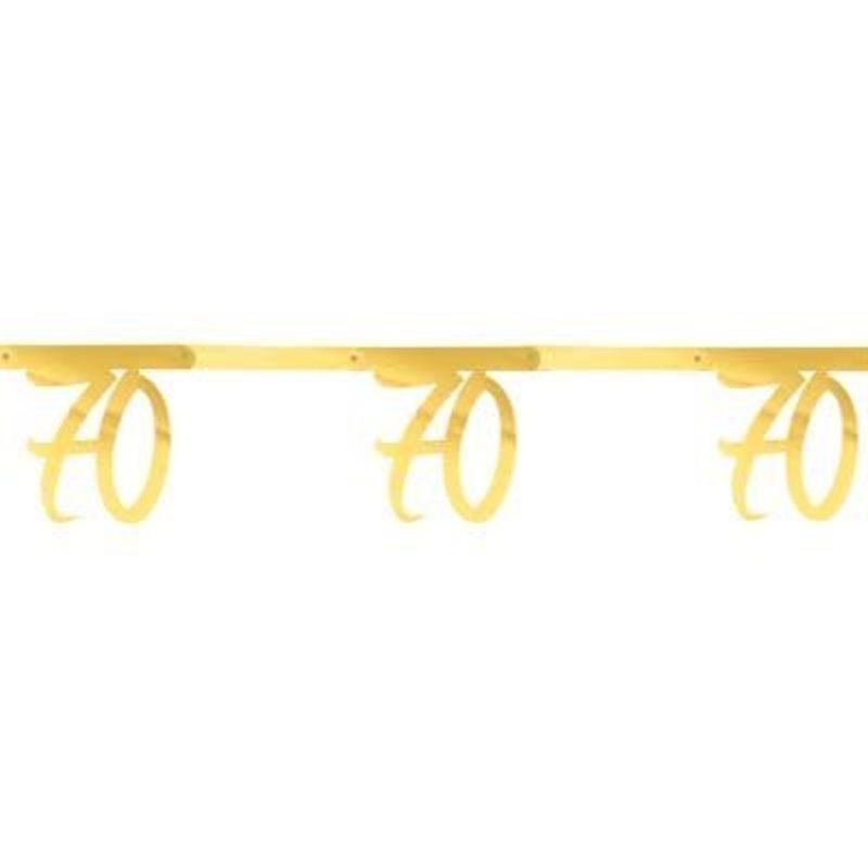 Bannire Or - 70 Ans