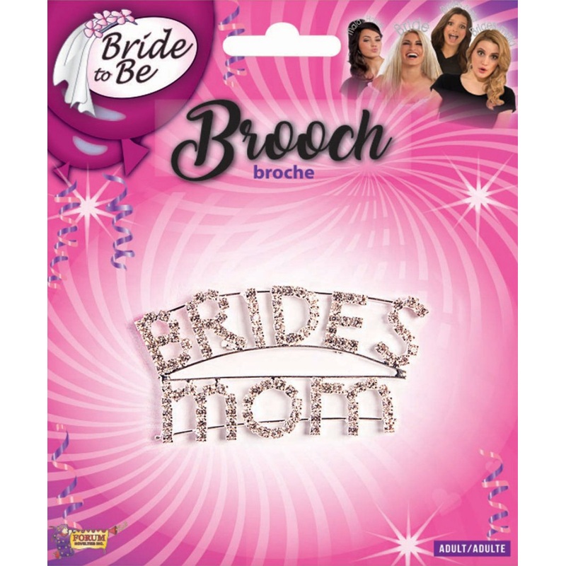 Broche "Bride'S Mom"