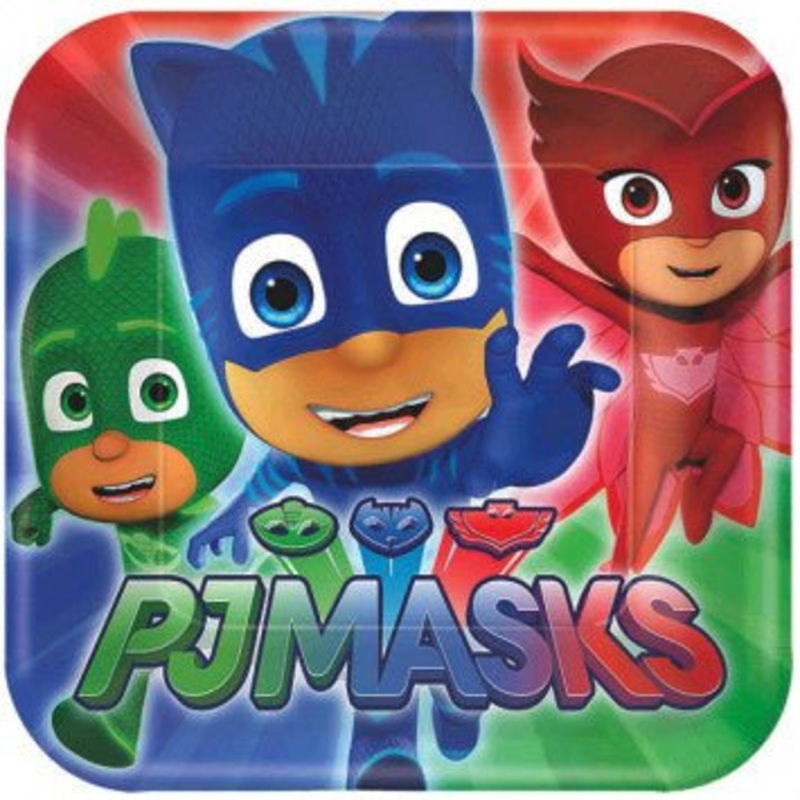 Assiettes 7Po (8) -  Pyjamasques (Pjmasks)