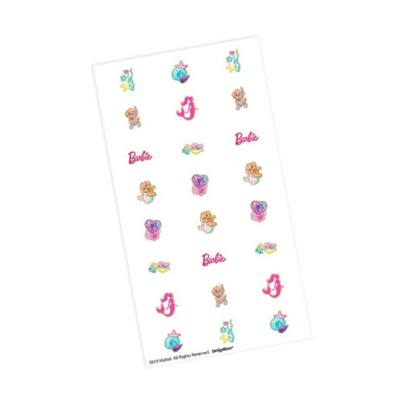 Autocollants Pour Ongles (96) - Barbie Sirne