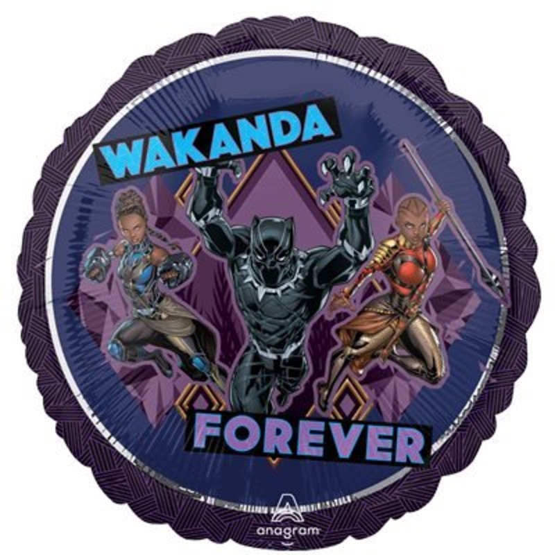 Ballon Mylar 18Po - Black Panther