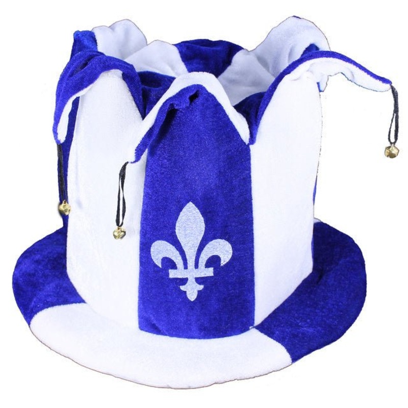 Chapeau Bouffon En Feutre Clochettes - Qubec
