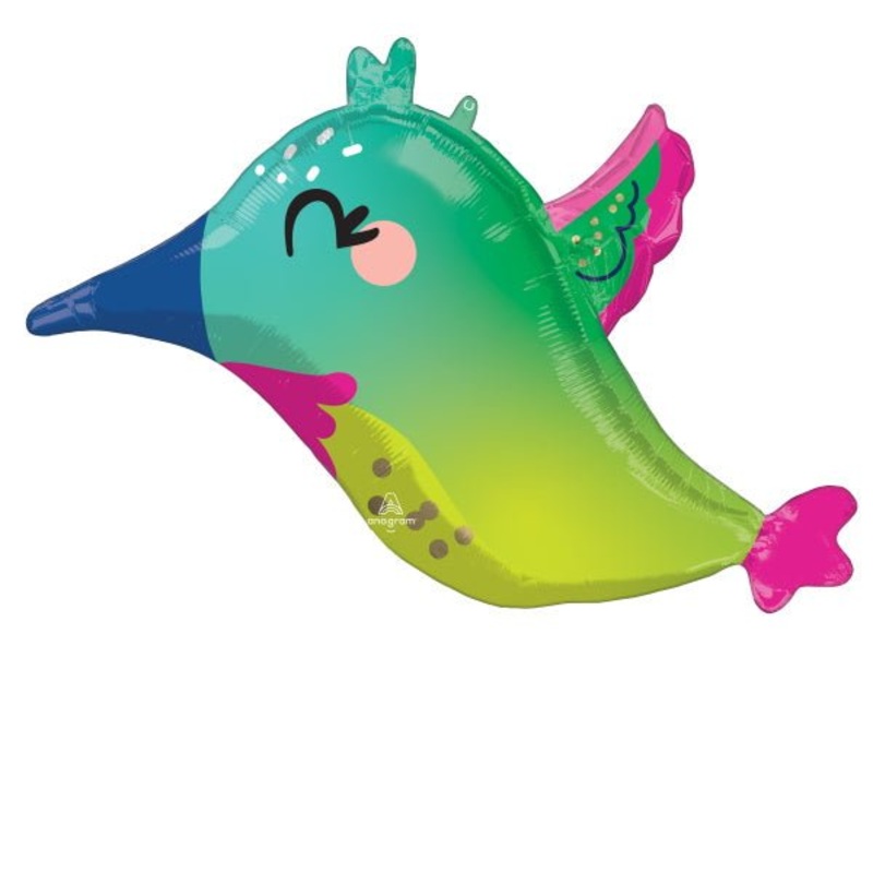 Ballon Mylar 18Po - Colibri