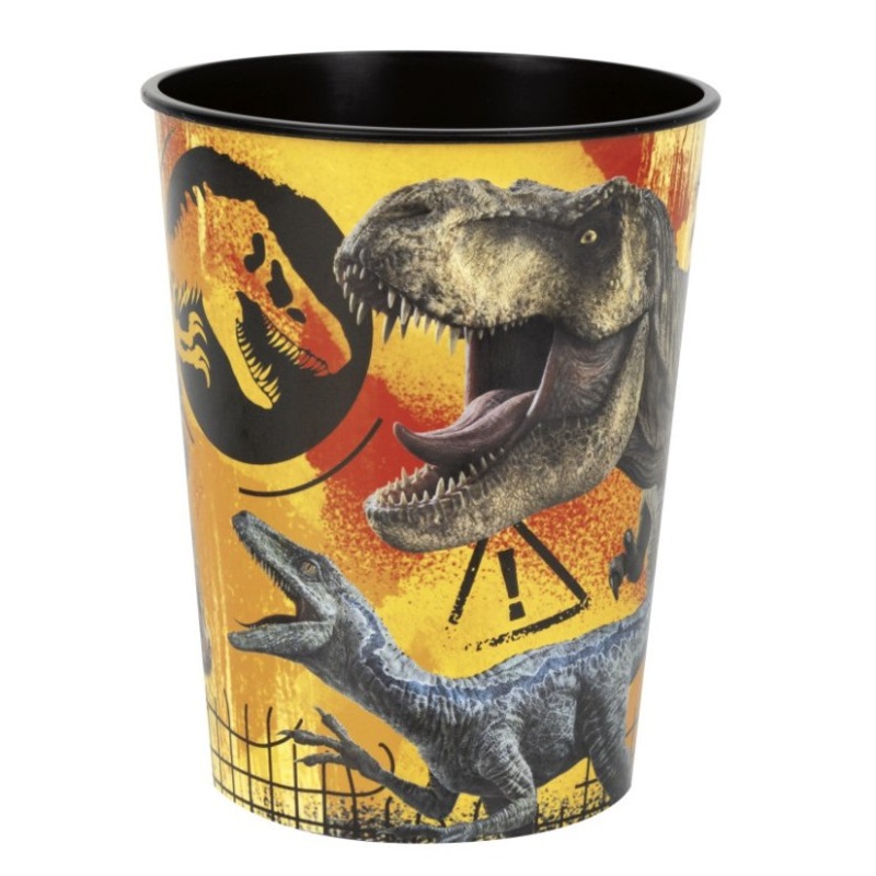 Verre De Plastique 16Oz - Monde Jurassique