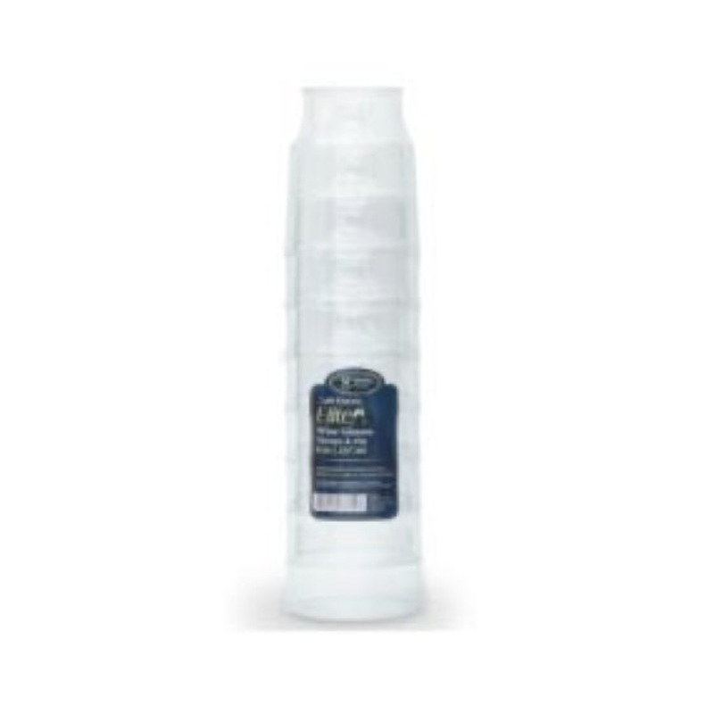 Verres  Vin 8Oz Transparent Polystyrene 8/Pqt