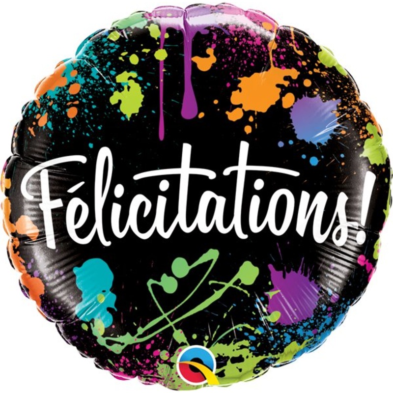 Ballon Mylar 18Po - Flicitations!