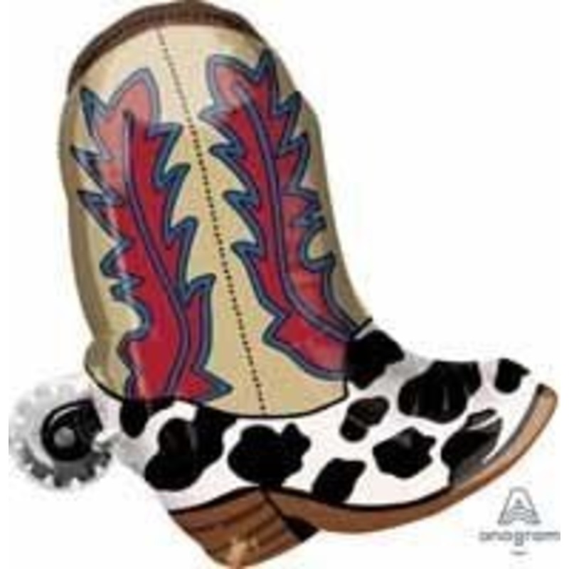 Ballon Mylar Supershape - Botte Western