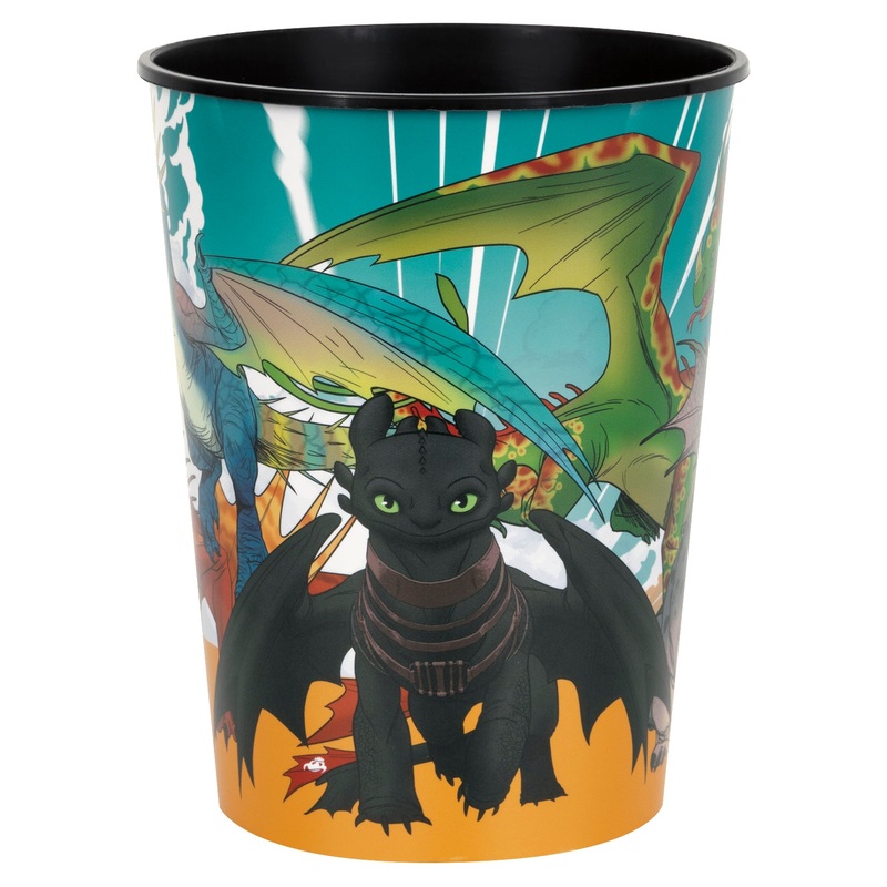 Verre en plastique 16oz (1) - Dragons