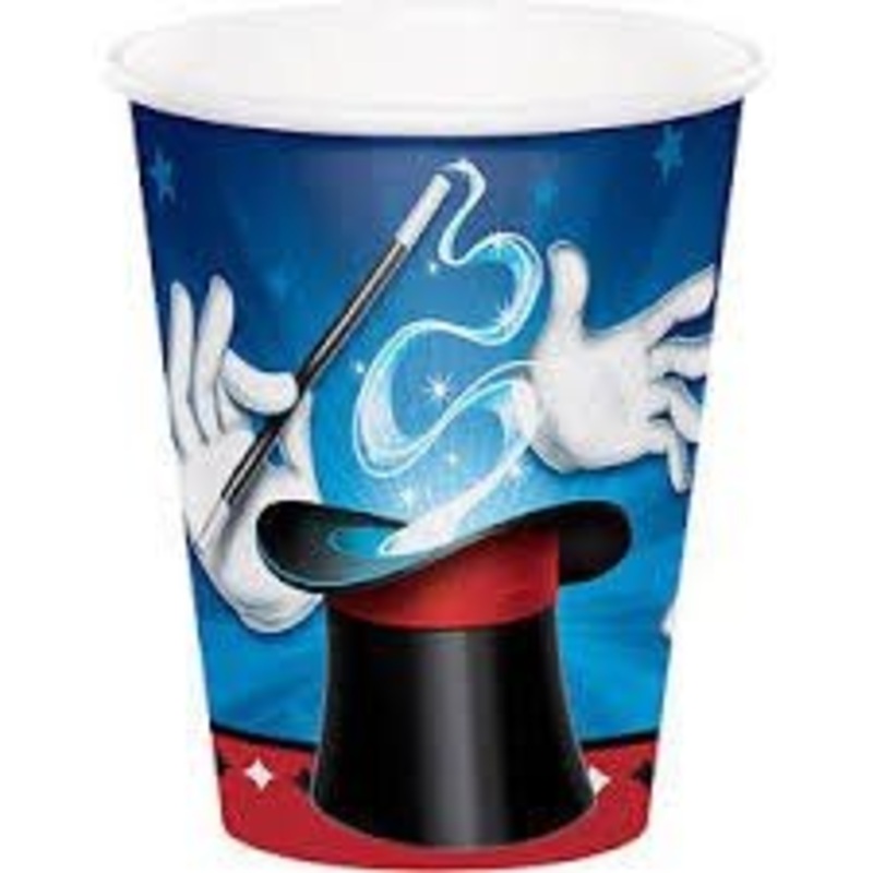 Verres 9 Oz (8) - Magicien