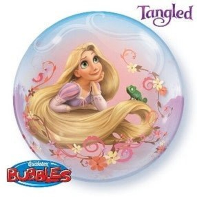 Ballon Bubbles Raiponce