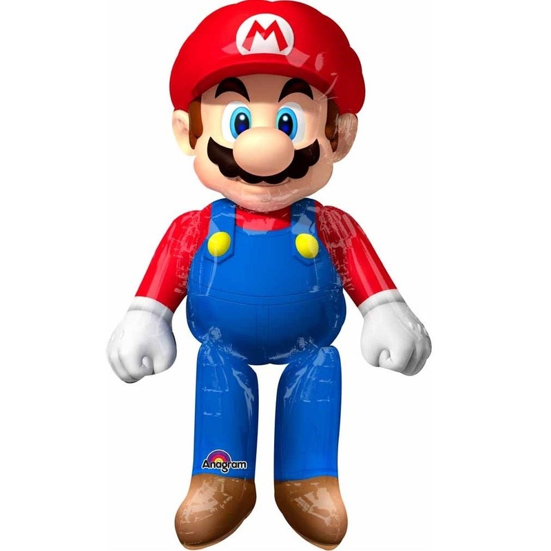 Ballon Mylar Airwalker - Mario Bros