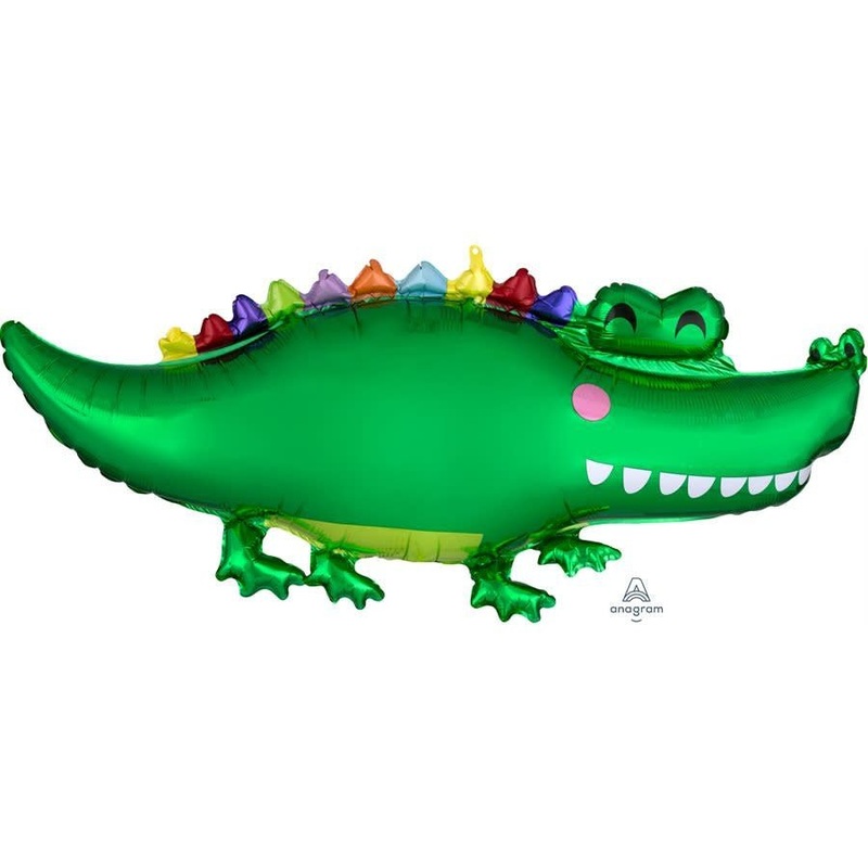 Ballon Mylar Supershape - Alligator