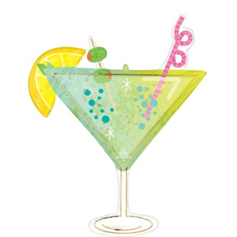 Ballon Mylar Supershape - Cocktail