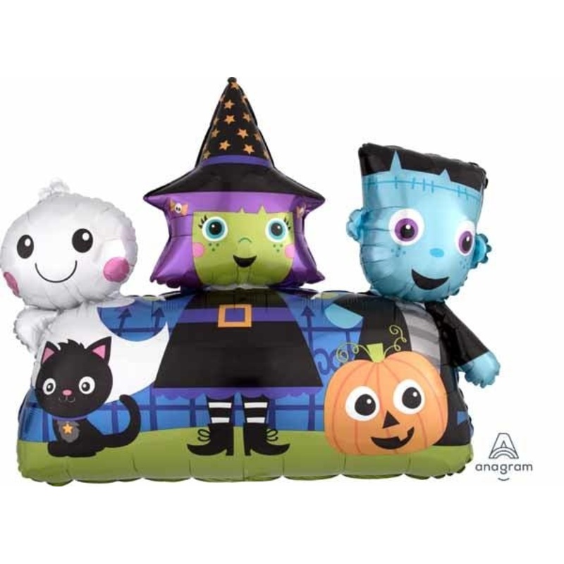 Ballon Mylar Supershape - Trios Halloween