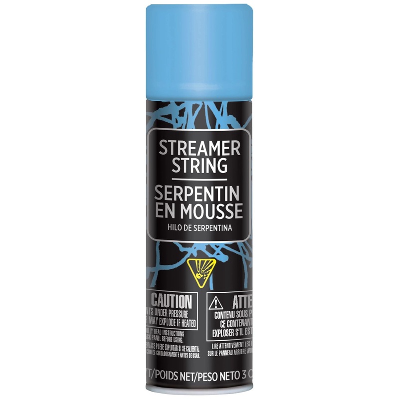 Canette Serpentin en Mousse - Bleu Ple