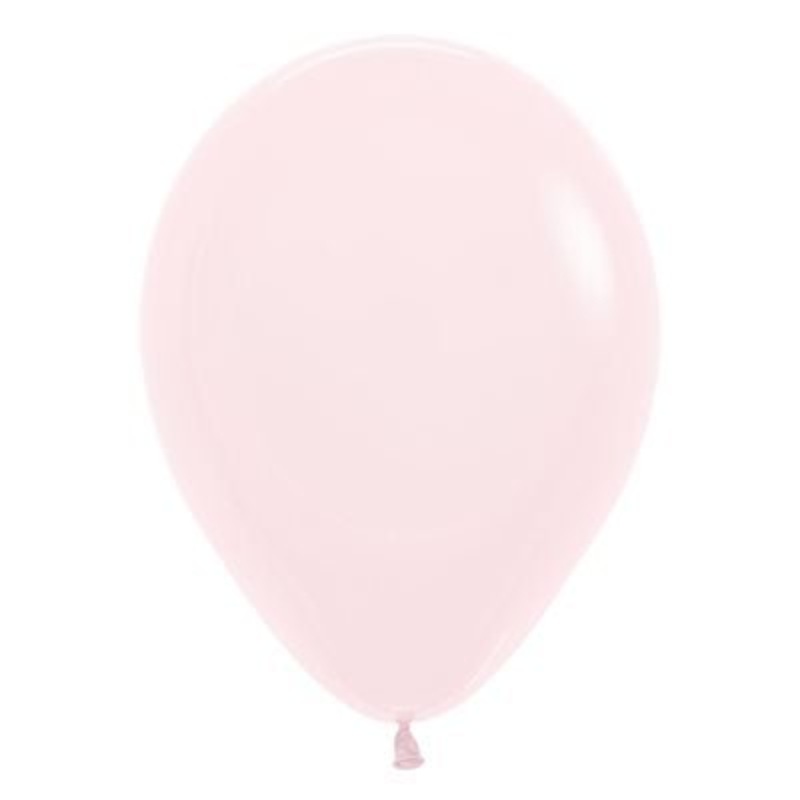 Sac De 50 Ballons 5Po - Rose Pastel Mat