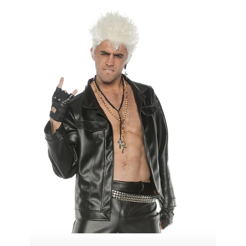 Veste De Rocker En Faux Cuir Pour Adulte