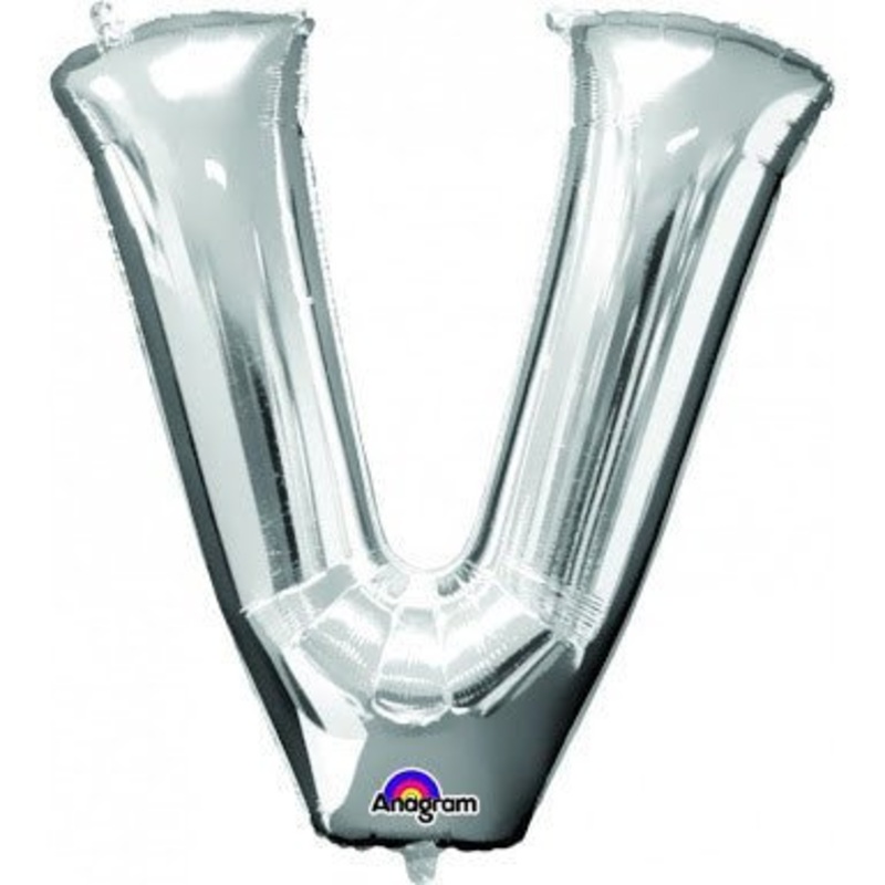 Ballon Mylar 16" - V Argent
