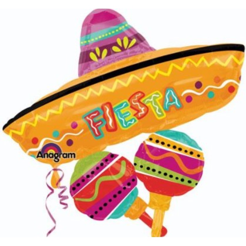 Ballon Mylar Supershape - Fiesta