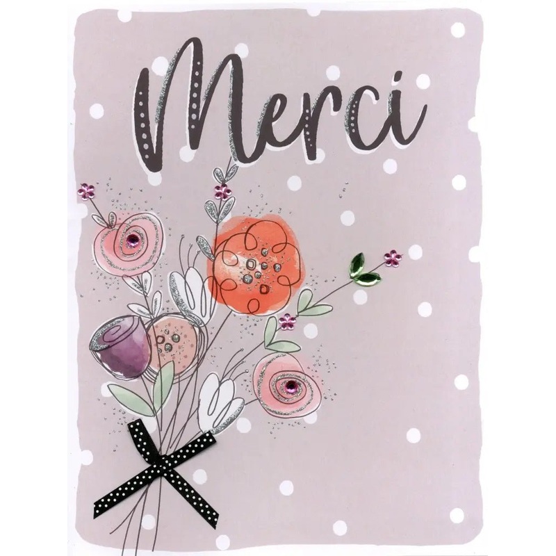 Carte de Fte - Merci