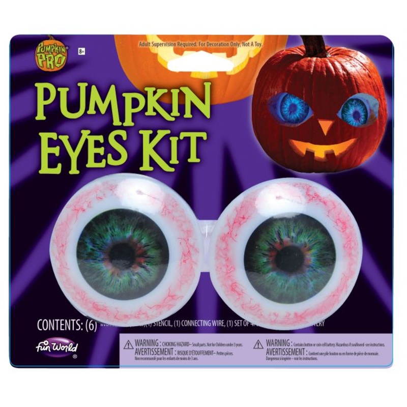 Yeux De Citrouille Lumineux