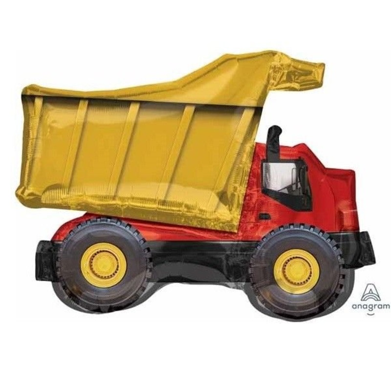 Ballon Mylar Supershape - Camion  Benne Basculante