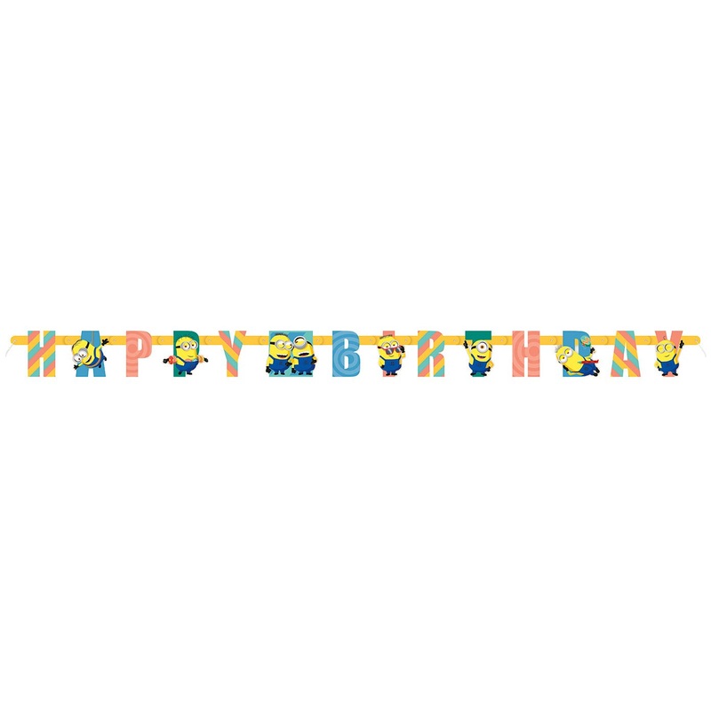 Bannire Happy Birthday - Les Minions