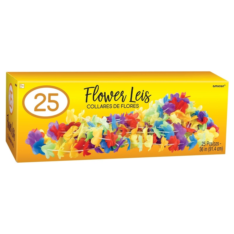 Boite De Colliers De Fleurs (25) - Hawaen (Lei)