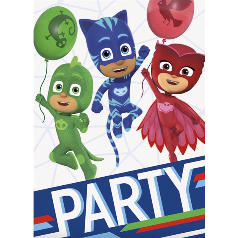 Carte d'Invitation (8) - Pyjamasque