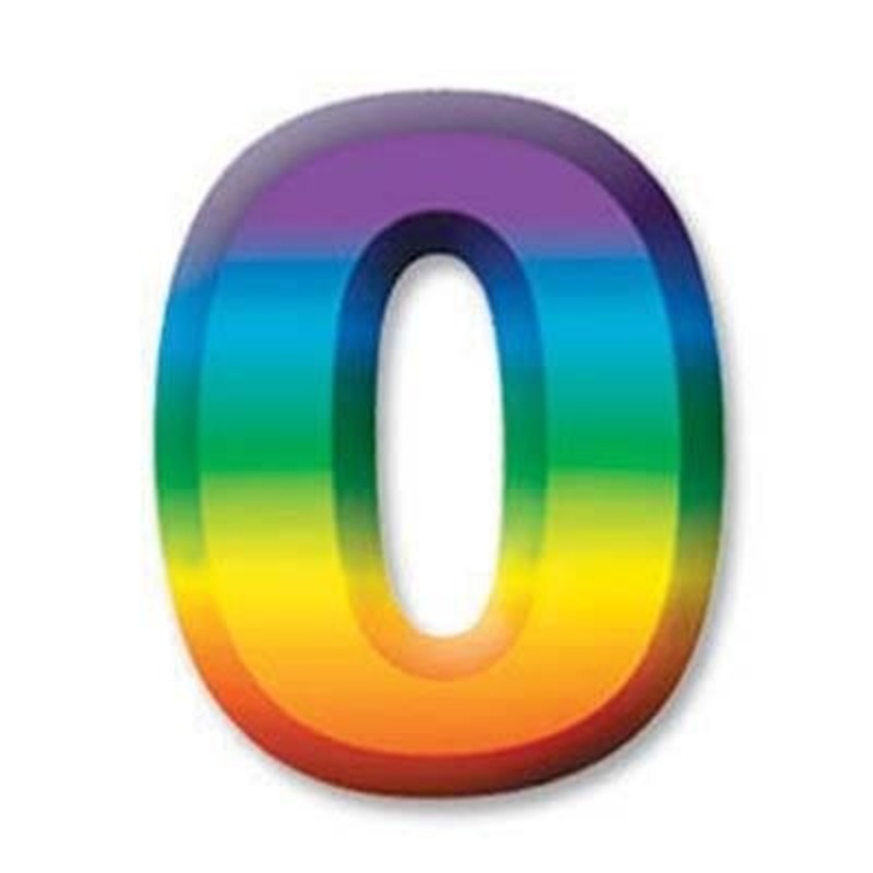 Chiffre De Plastique 11" #0