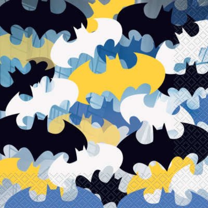 Serviettes De Table (16Pc) - Batman
