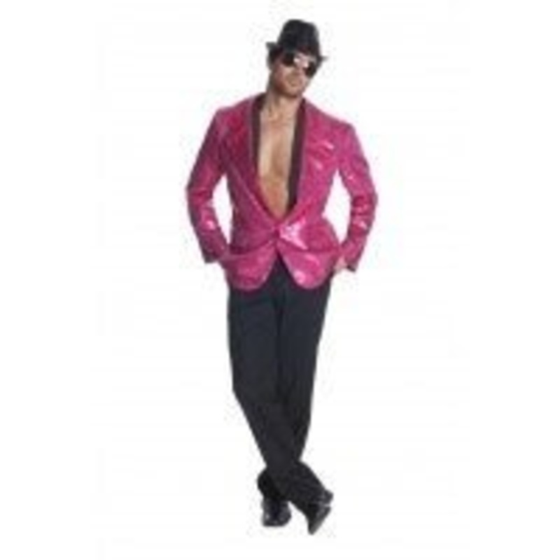 Veste Adulte - Disco Rose  Paillette
