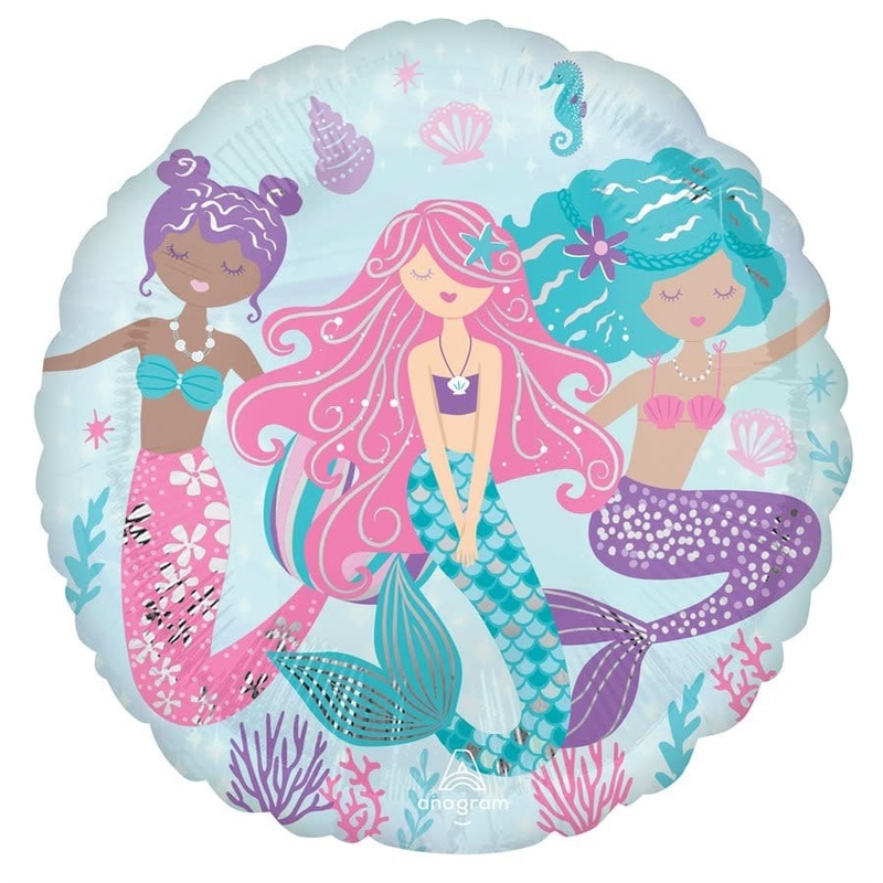 Ballon Mylar 18Po - Sirne  En Fete