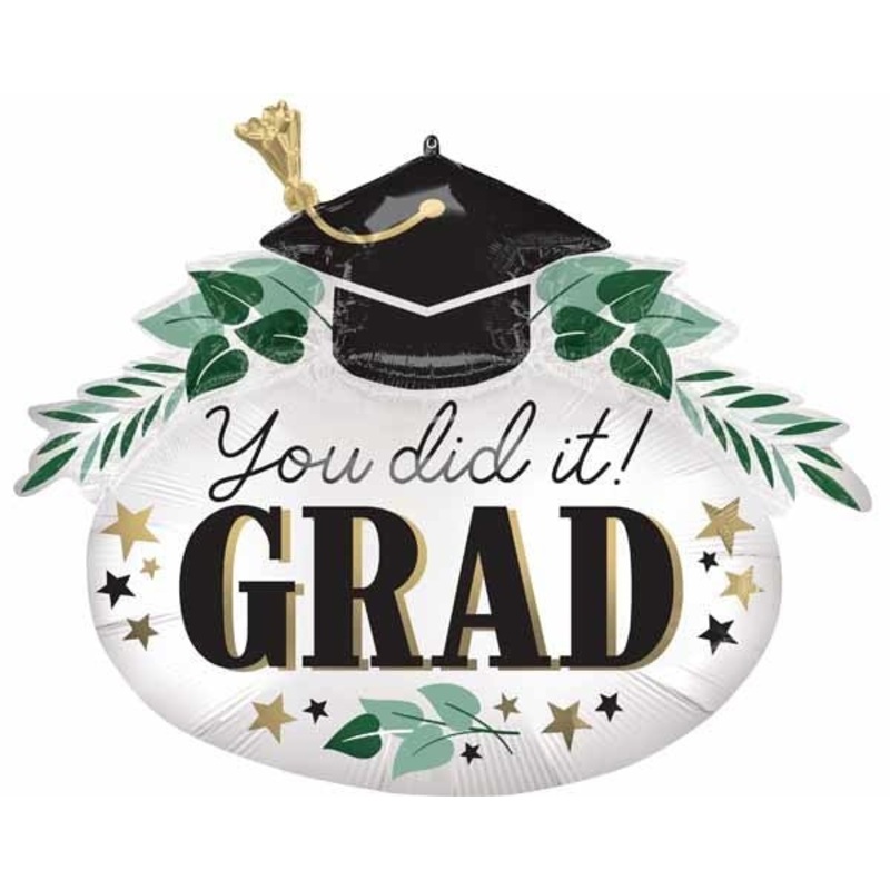 Ballon Mylar Supershape - Graduation (Feuille)