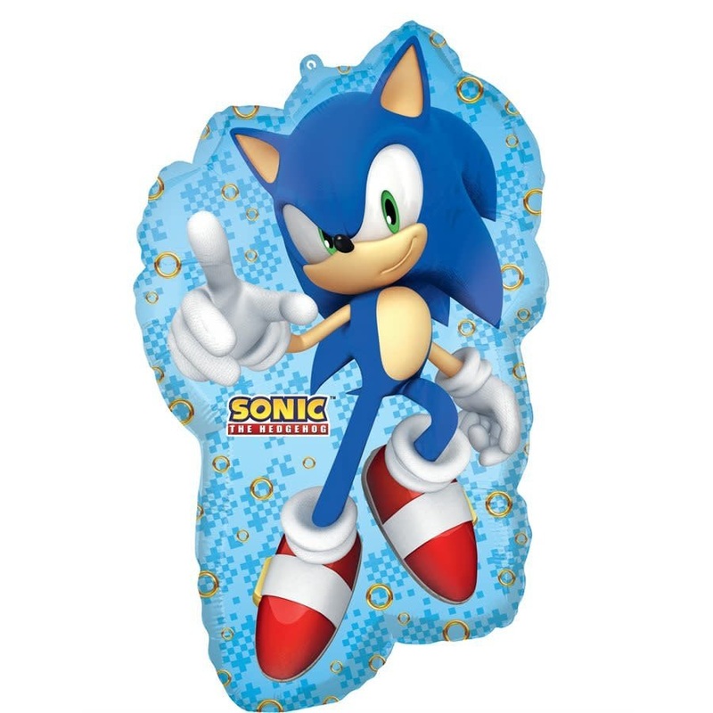 Ballon Mylar Supershape - Sonic The Hedgehog