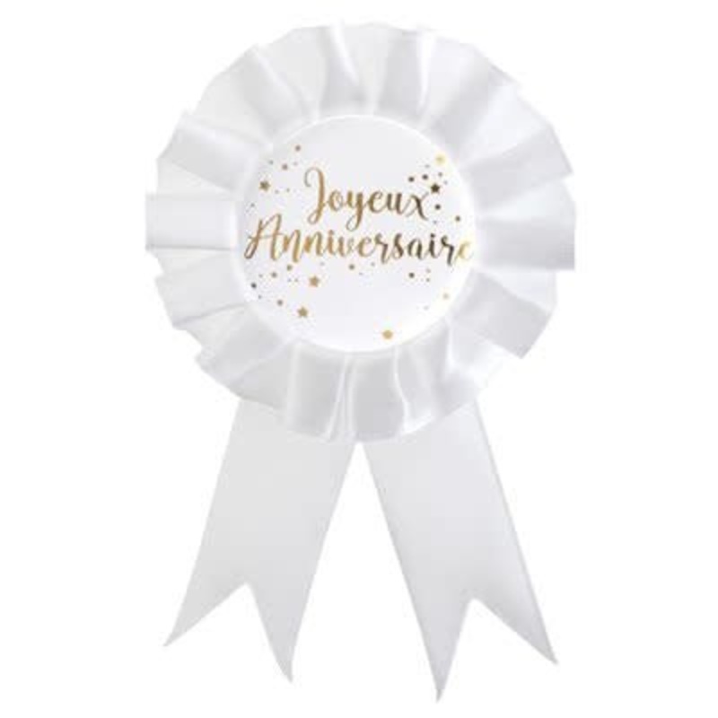 Ruban De Fte Or - Joyeux Anniversaire