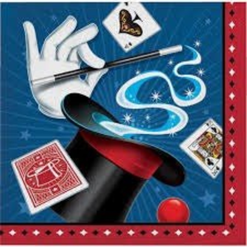 Serviettes  Cocktail - Magicien