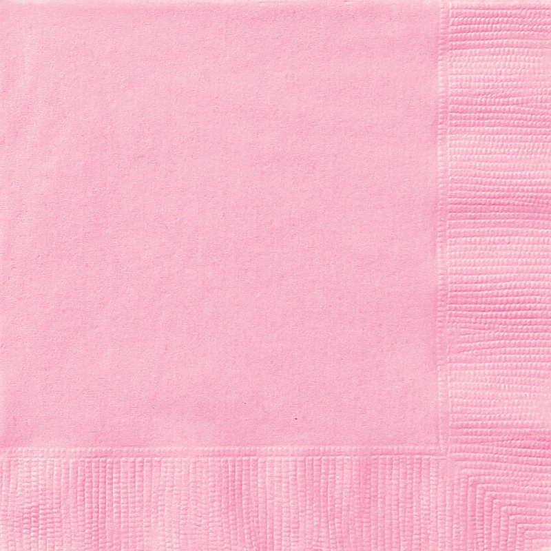 Serviettes De Table (50) -  Rose Lovely