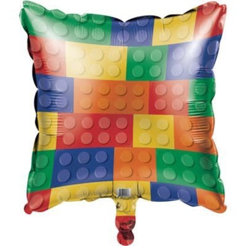 Ballon Mylar 18Po - Fte En Blocs