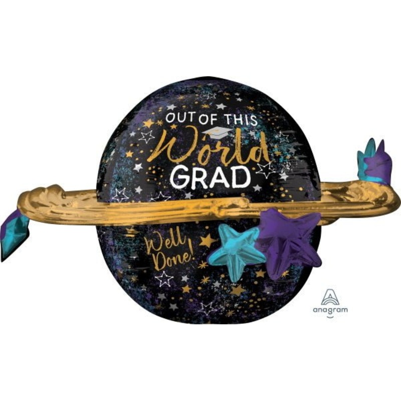 Ballon Mylar Ultrashape - Graduation (Plante)