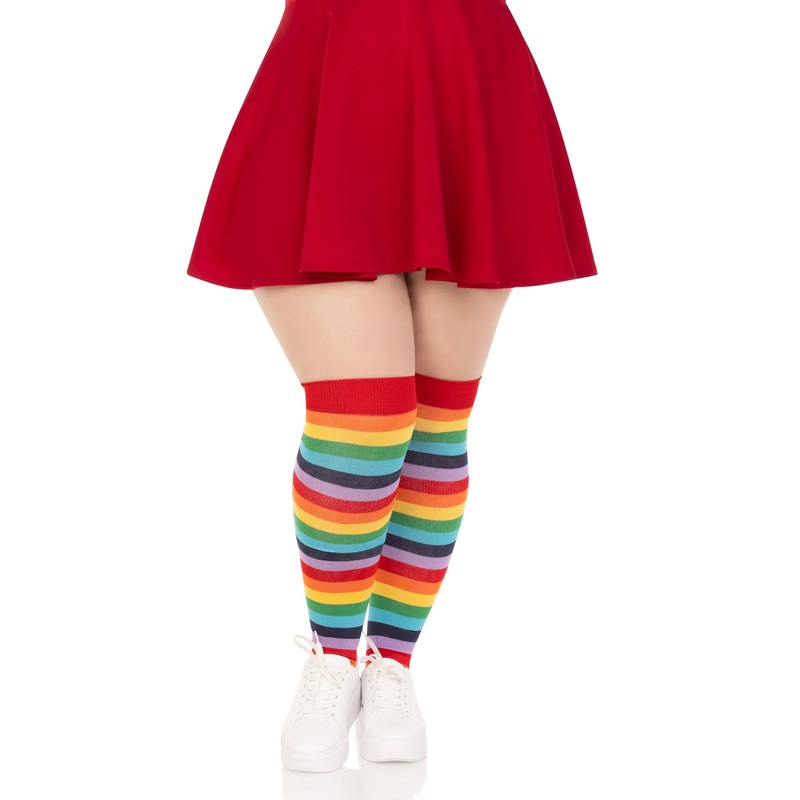 Bas Collants En Lycra - Multicolore taille Plus