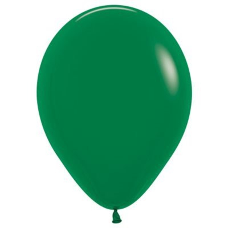 Sac De 50 Ballons 11Po - Vert Forest