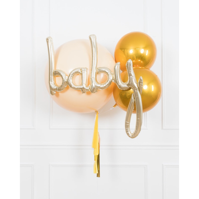 Bee Theme  - Giant BABY Bouquet with Half-Tassel