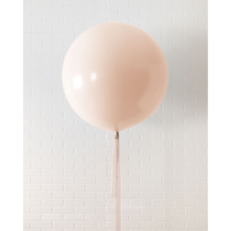 Blushing - Giant Balloon with Ribbon