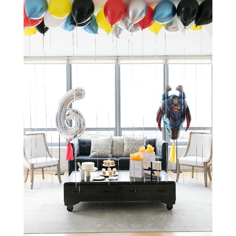 Superhero Birthday Surprise Setup - White Glove Service Included