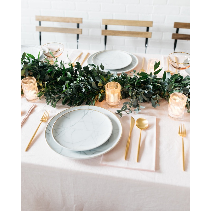 Timeless Jewel Tone Winter - Greenery Runner
