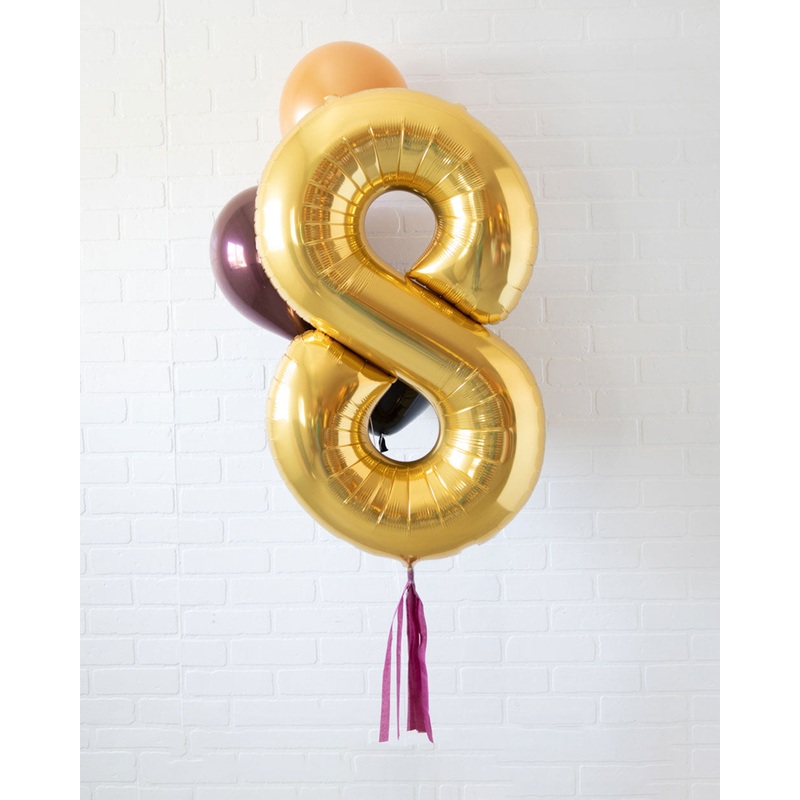 Wizard World - Number Balloon Bouquet