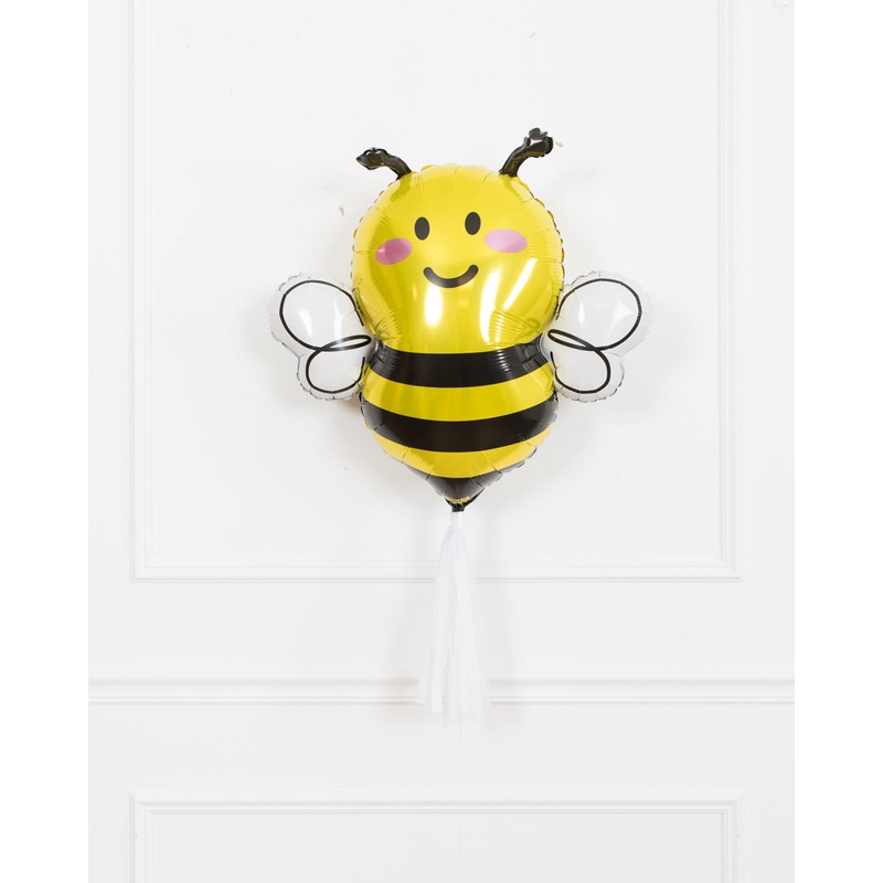 Bee Theme - Smiling Bee Foil Balloon